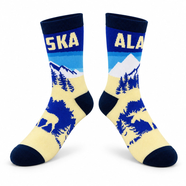 Alaska Moose Shadow Adult Sock