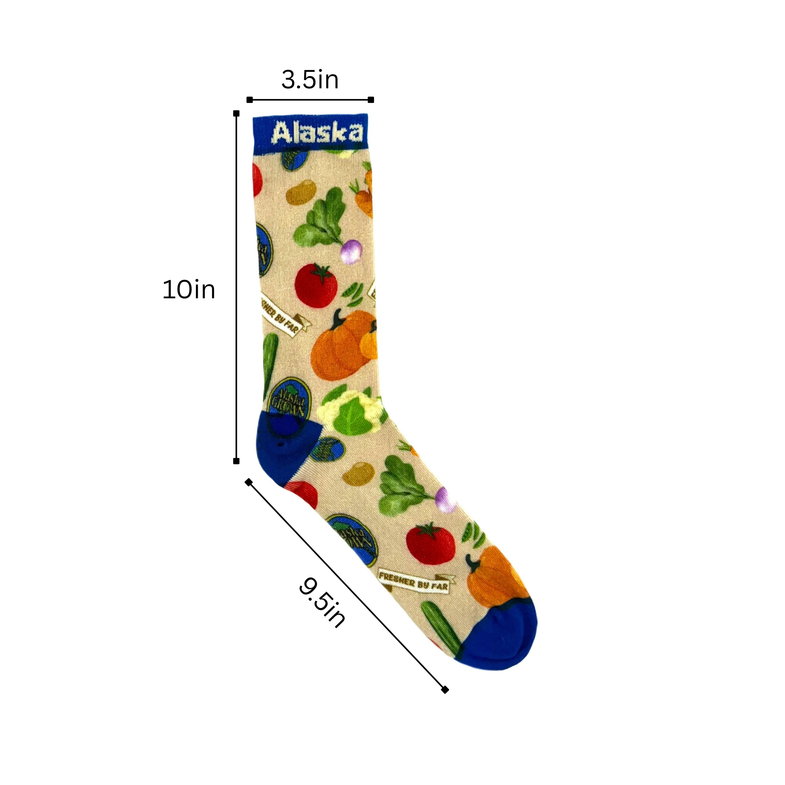 Alaska Grown Adult Sock