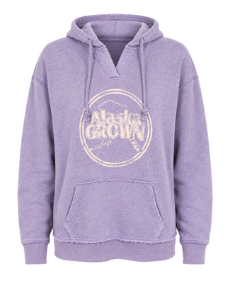 Alaska Grown V-Notch Adult Hoodies