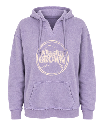 Alaska Grown V-Notch Adult Hoodies