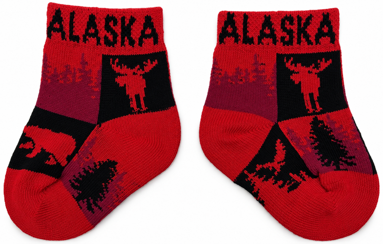 Alaska Infant Lodge Box Sock