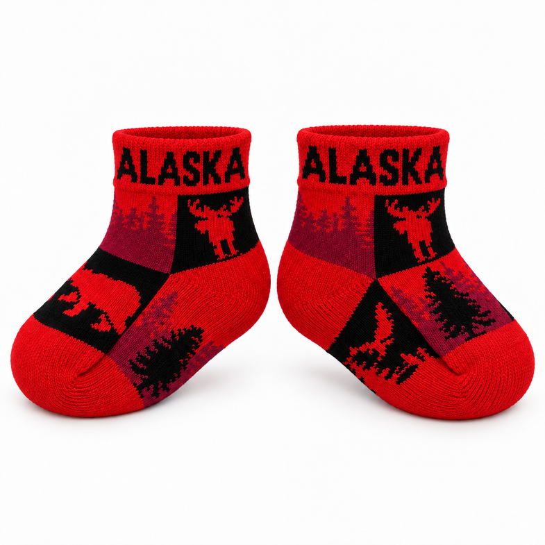 Alaska Infant Lodge Box Sock