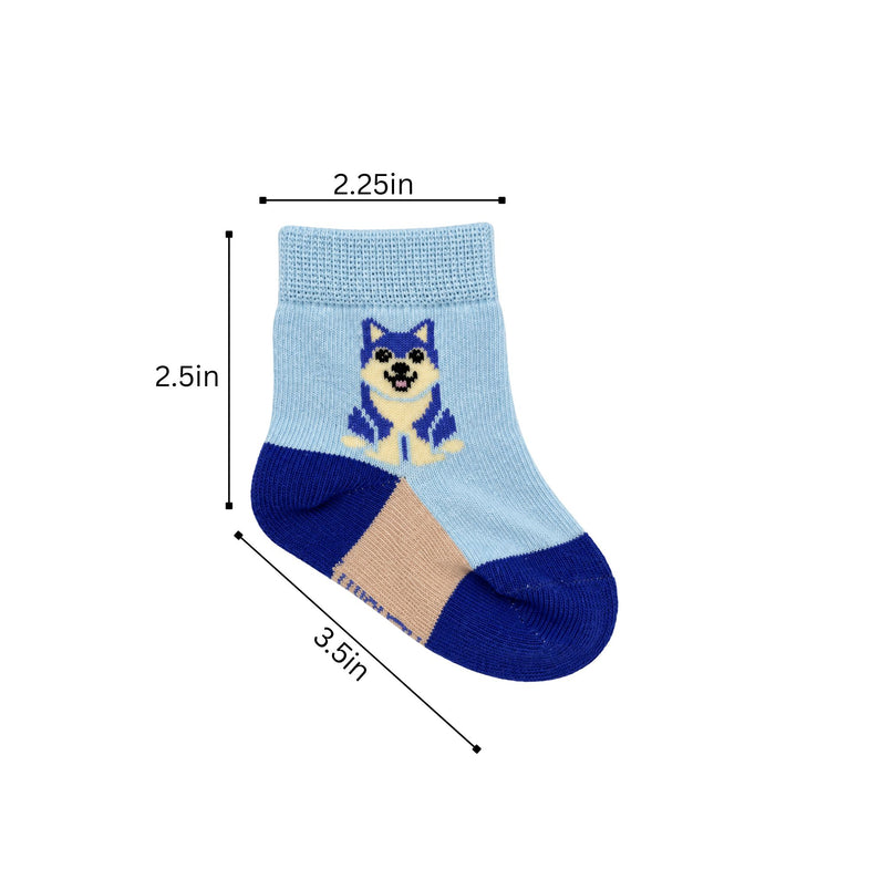 Alaska Infant Husky Socks 3pk