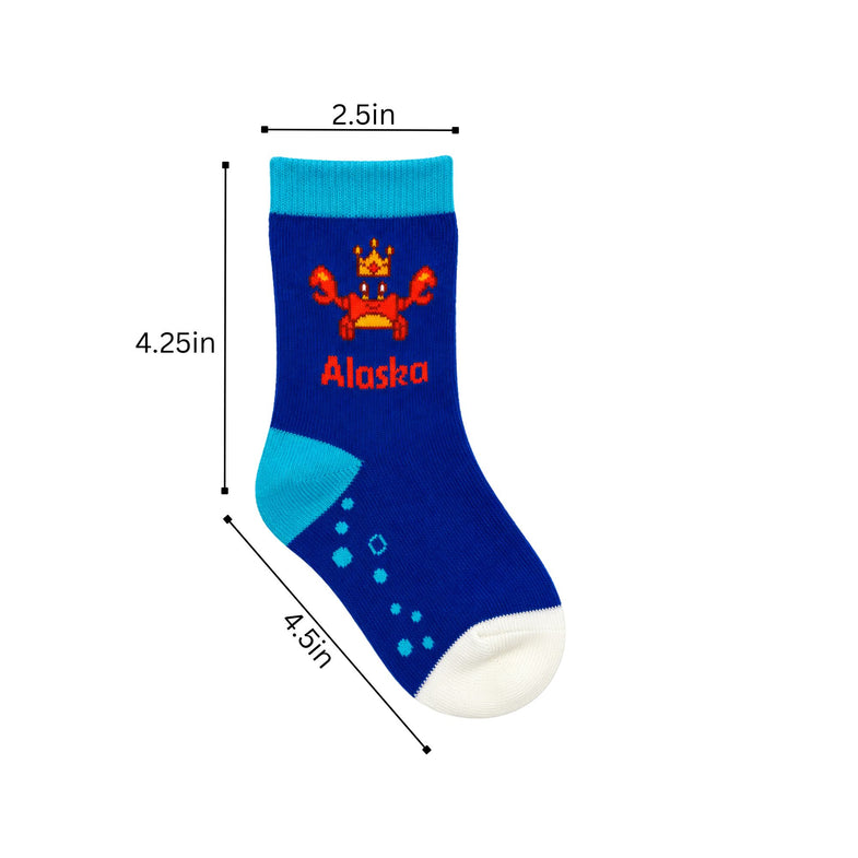 Alaska Toddler Crab Sock