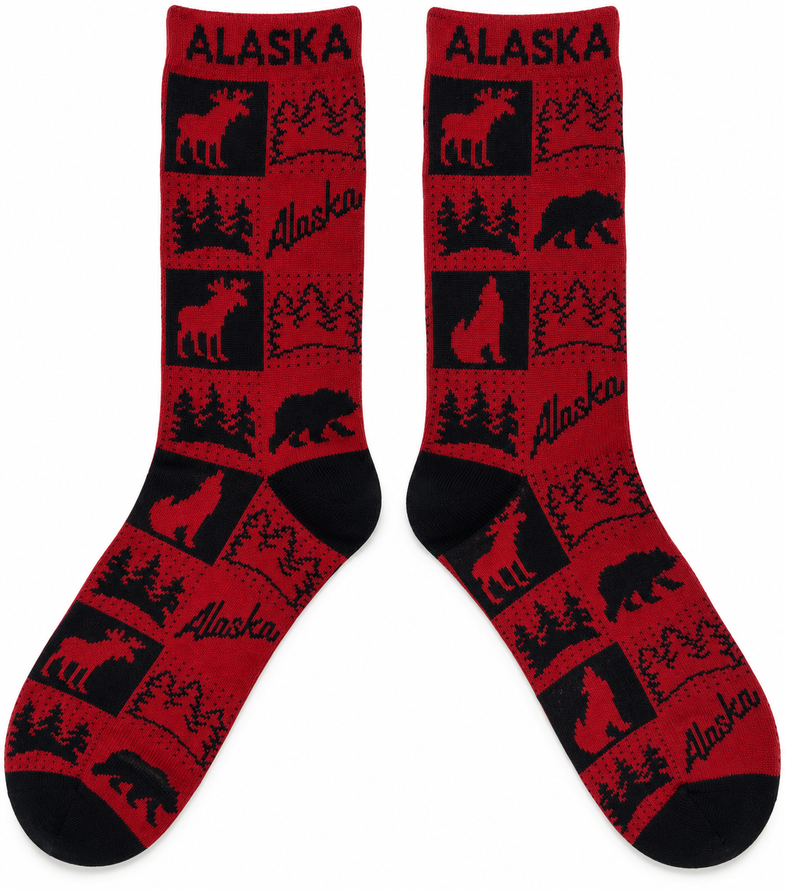Alaska Youth Lodge Box Sock