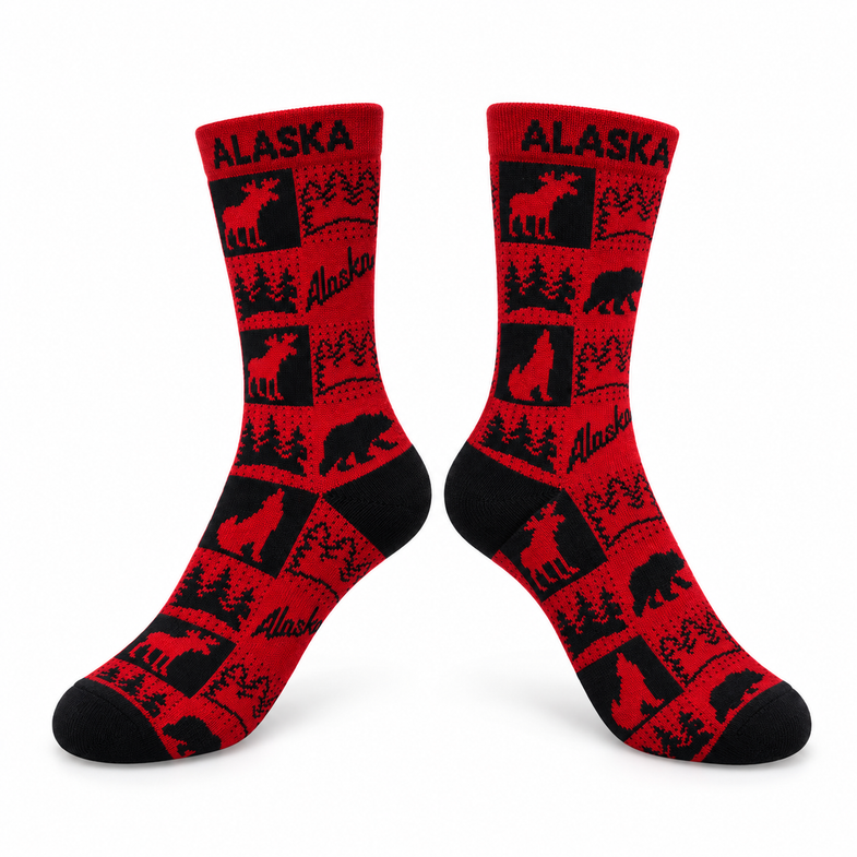 Alaska Youth Lodge Box Sock
