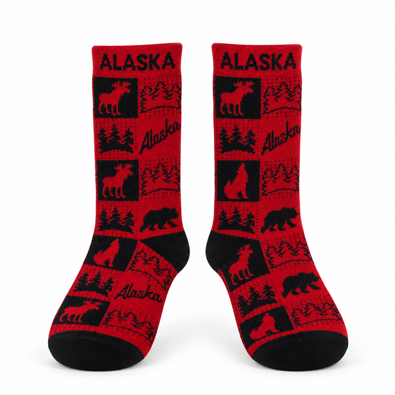 Alaska Youth Lodge Box Sock