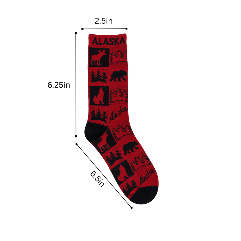 Alaska Youth Lodge Box Sock