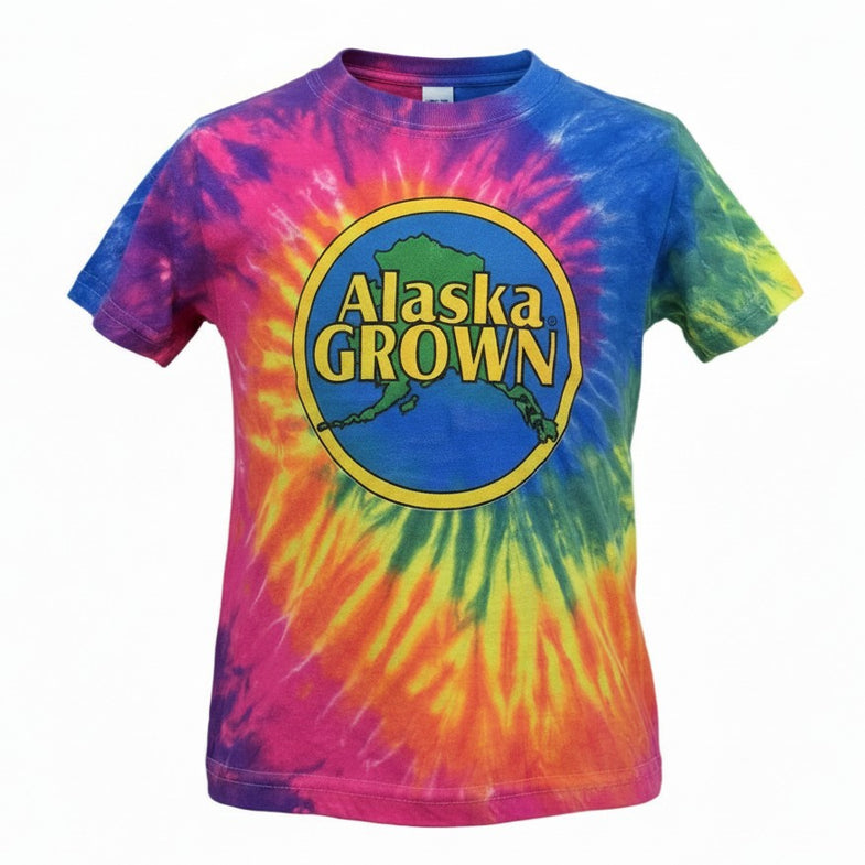Alaska Grown Tie Dye Toddler T-Shirt
