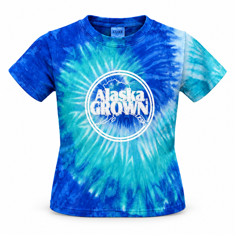 Alaska Grown Tie Dye Toddler T-Shirts