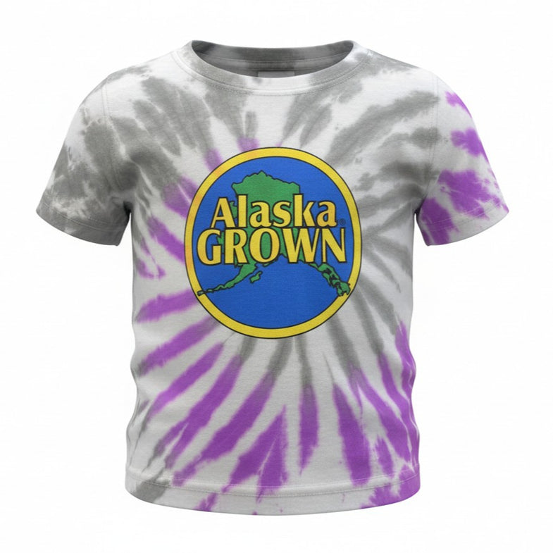 Alaska Grown Tie Dye Toddler T-Shirt