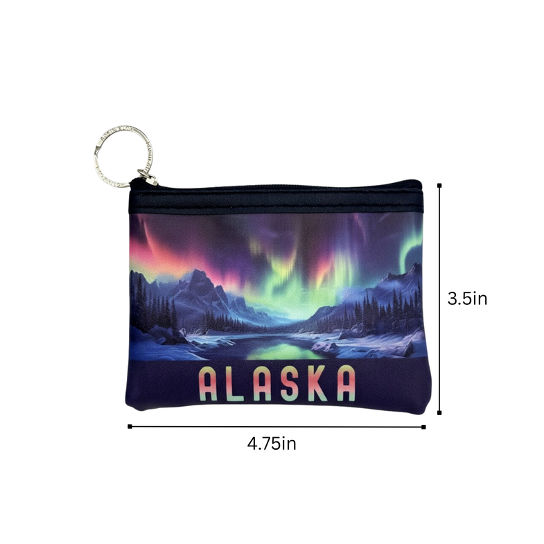 Alaska Northern Lights Coin Purse