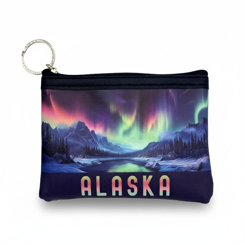Alaska Northern Lights Coin Purse