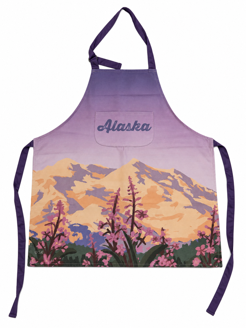Alaska Fireweed Apron