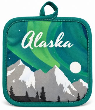 Alaska Aurora Hot Pad