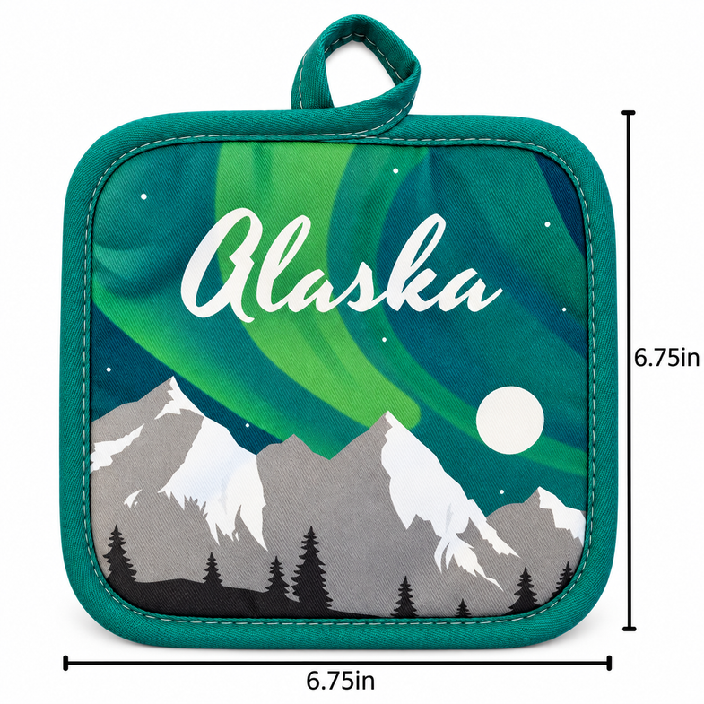 Alaska Aurora Hot Pad